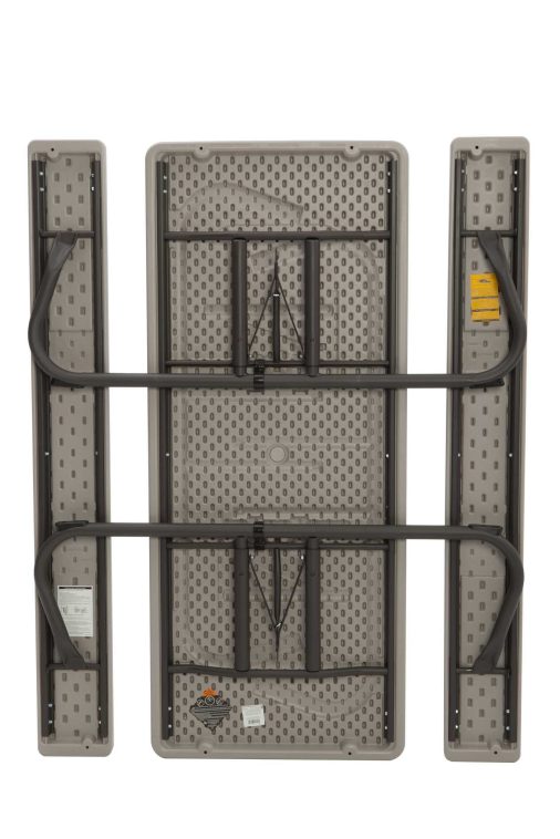 Lifetime 6 Foot Folding Picnic Table, Putty, 22119 - Image 4