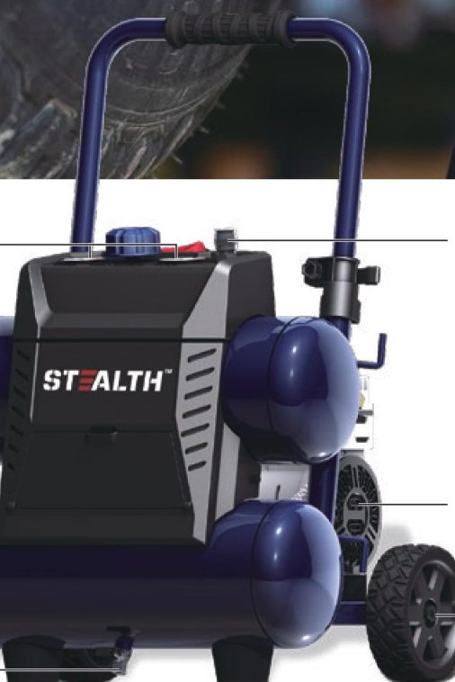 Stealth Professional 4.5 Gal. 150 PSI 2 Portable Electric Air Compressor - Image 3