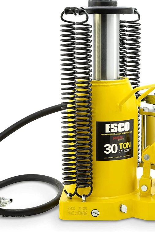 ESCO 30 Ton Had Pro Series Air Hydraulic Bottle Jack - Image 6