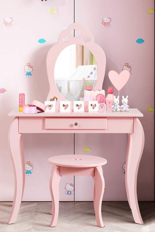 Fireflowery Vanity Detachable Princess Pretend - Image 3