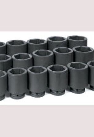1" Dr. 16 Piece Deep Fractional Set 2-1/16" - 3"