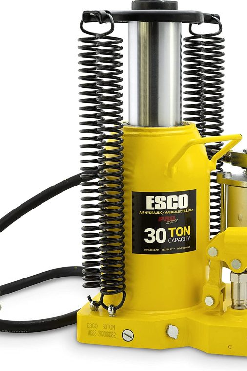ESCO 30 Ton Had Pro Series Air Hydraulic Bottle Jack - Image 7