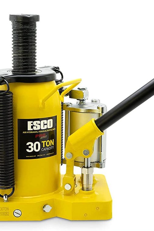 ESCO 30 Ton Had Pro Series Air Hydraulic Bottle Jack - Image 9