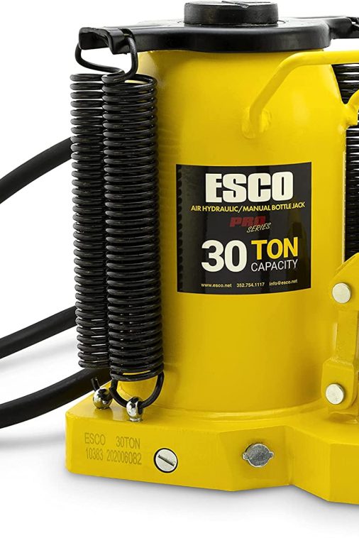 ESCO 30 Ton Had Pro Series Air Hydraulic Bottle Jack - Image 4