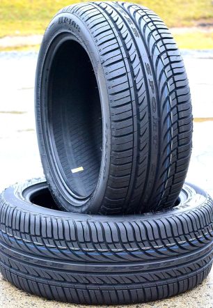 Set of 2 (TWO) Fullway HP108 All-Season Passenger Car High Performance Radial Tires-225/50R17 225/50ZR17 225/50/17 225/50-17 98W Load Range XL 4-Ply BSW Black Side Wall UTQG 380AA