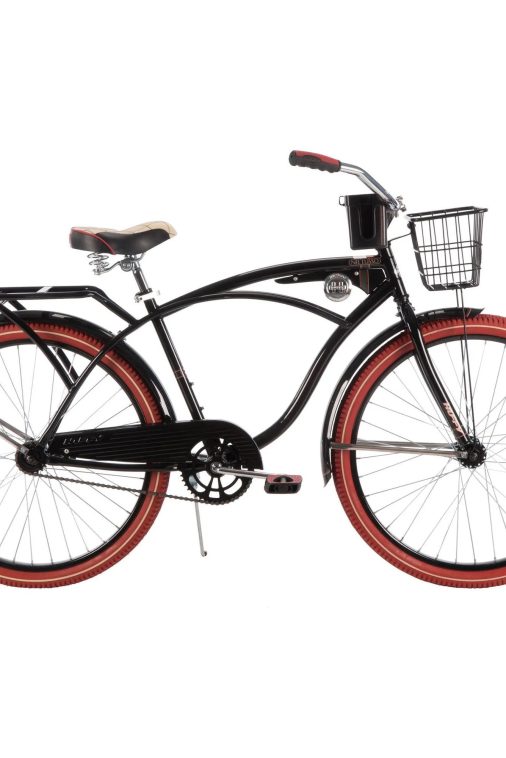 Huffy 26 In. Nel Lusso Men's Cruiser Bike, Black