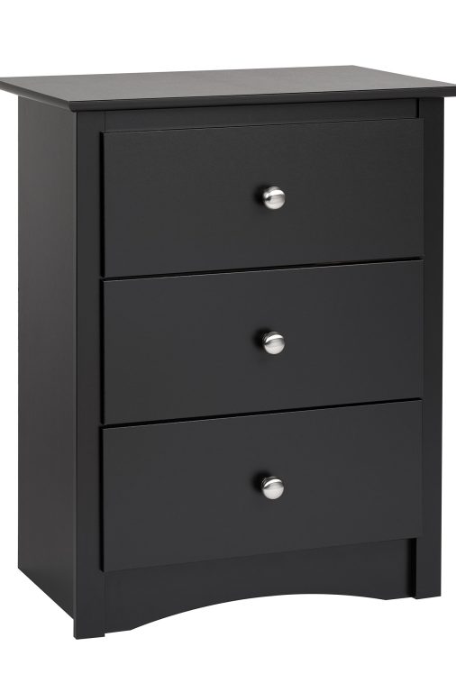 Prepac BDC 2403 Sonoma Nightstand 3 Drawer