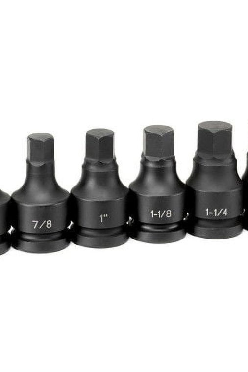 1" Drive 6-Piece Hex Driver Set - Image 3
