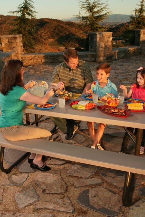 Lifetime 6 Foot Folding Picnic Table, Putty, 22119 - Image 8