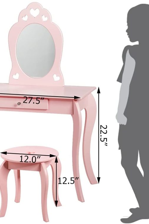 Fireflowery Vanity Detachable Princess Pretend - Image 7