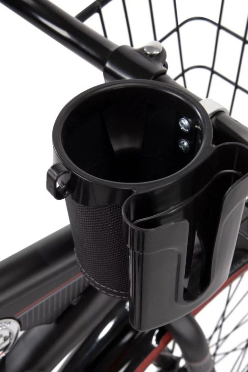 Huffy 26 In. Nel Lusso Men's Cruiser Bike, Black - Image 4