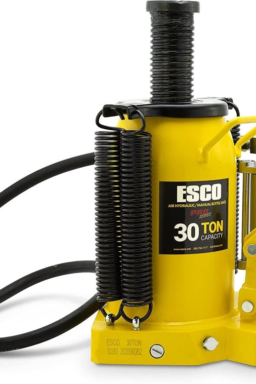 ESCO 30 Ton Had Pro Series Air Hydraulic Bottle Jack - Image 5