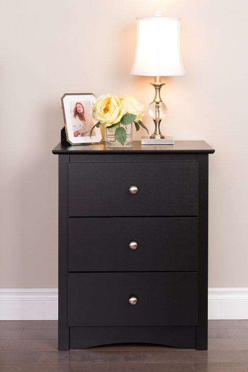 Prepac BDC 2403 Sonoma Nightstand 3 Drawer - Image 3