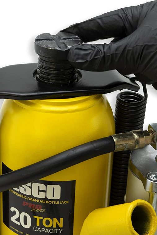 ESCO 30 Ton Had Pro Series Air Hydraulic Bottle Jack - Image 19