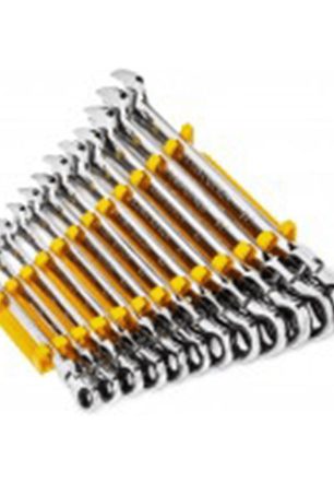 GearWrench 12 Pc. 90T 12PT Metric Flex Combi Ratchet Wre Set