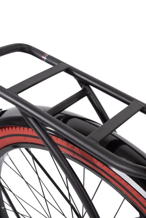 Huffy 26 In. Nel Lusso Men's Cruiser Bike, Black - Image 3