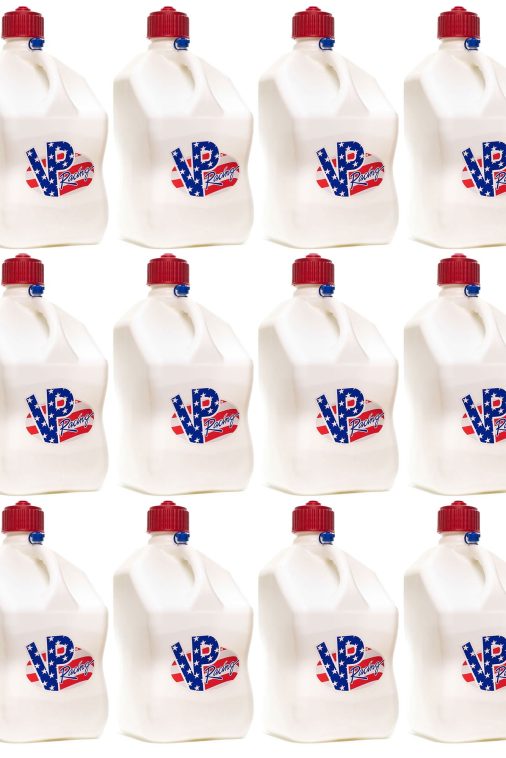 VP Racing 5.5 Gal Motorsport Racing Utility Jug, Patriotic (12 Pack)