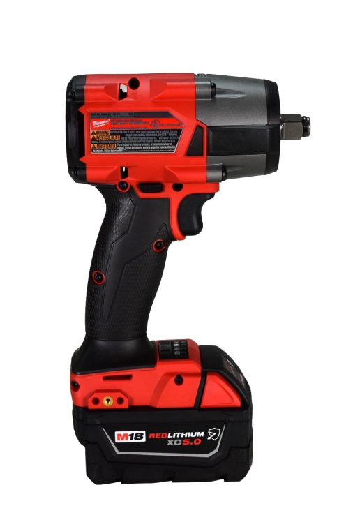 Milwaukee 2962-22R M18 Fuel 18 V 5 amps 1/2 in. Cordless Brushless Mid-Torque Impact Wrench Kit - Image 5