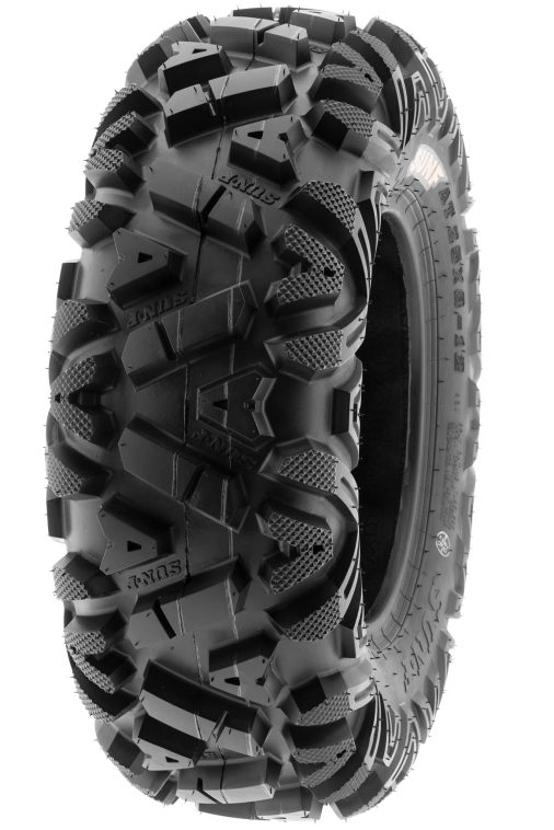 SunF All Terrain ATV UTV Tires 25x8-12 and 25x10-12 6 PR A033 (Complete Full Set of 4) - Image 4