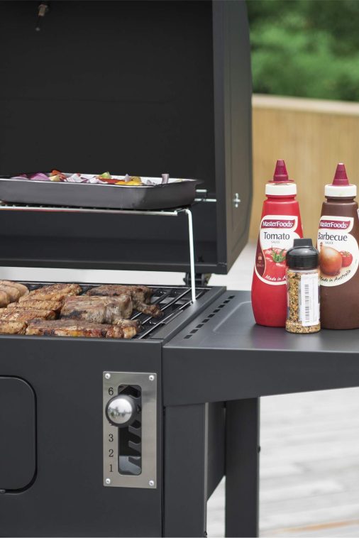 Royal Gourmet CD1824AX 24-Inch Charcoal Grill Outdoor BBQ Smoker Picnic Camping Patio Backyard Cooking, Black - Image 9