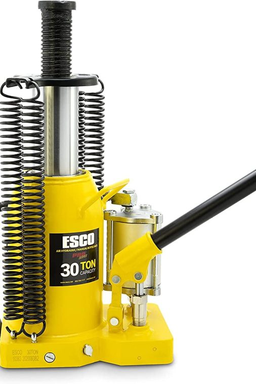 ESCO 30 Ton Had Pro Series Air Hydraulic Bottle Jack - Image 11