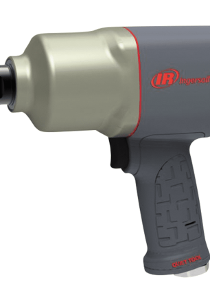 1" Air Impact Wrench, Quiet, 1700 ft-lbs Nut-busting Torque, Industrial Duty, Pistol Grip