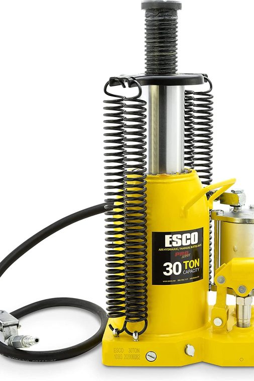 ESCO 30 Ton Had Pro Series Air Hydraulic Bottle Jack - Image 8