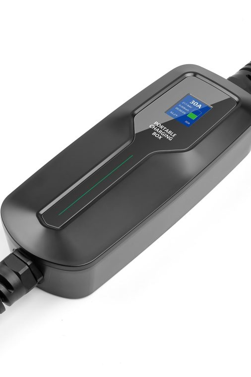LEFANEV 30 Amp EV Charger Level 2,(NEMA 10-30, 30A/25ft,220V-240V,6.6KW) Portable EVSE Electric Vehicle Charging Station for SAE J1772 Electric Cars - Image 4