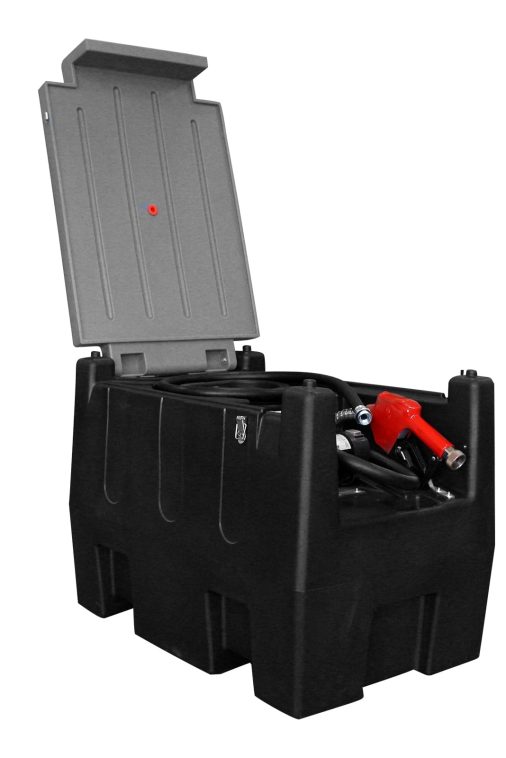 Zimtown Portable Diesel Tank, 58 Gallon Diesel Tank, Portable Fuel Tank, Black - Image 9