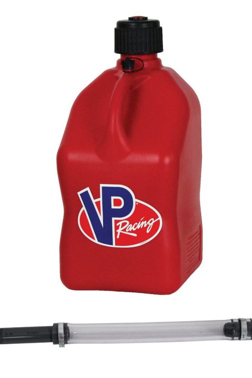 VP Racing Fuels Motorsport 5.5 Gallon Square Utility Jugs, Red (8 Pack) - Image 3