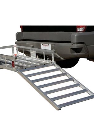 Aluminum Cargo Carrier with Ramp