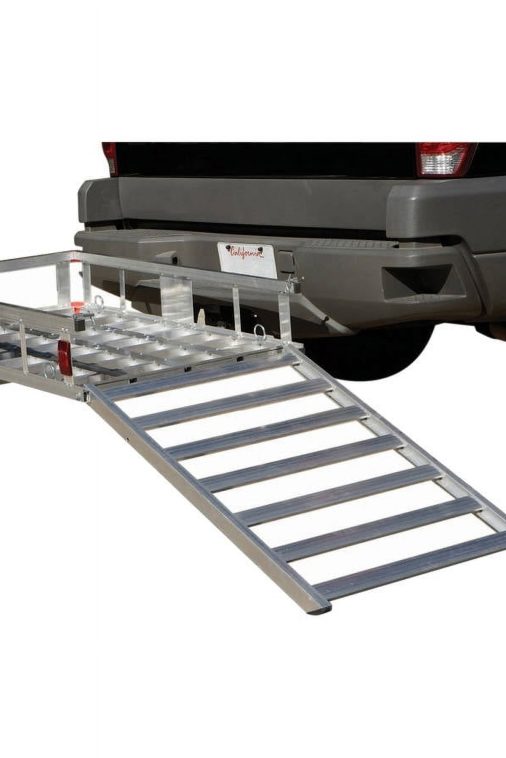 Aluminum Cargo Carrier with Ramp