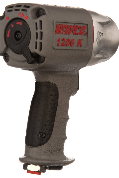 AIRCAT Pneumatic Tools 1200-K 1/2-Inch Nitrocat Composite Twin Clutch Impact Wrench 1295 ft-lbs - Image 4