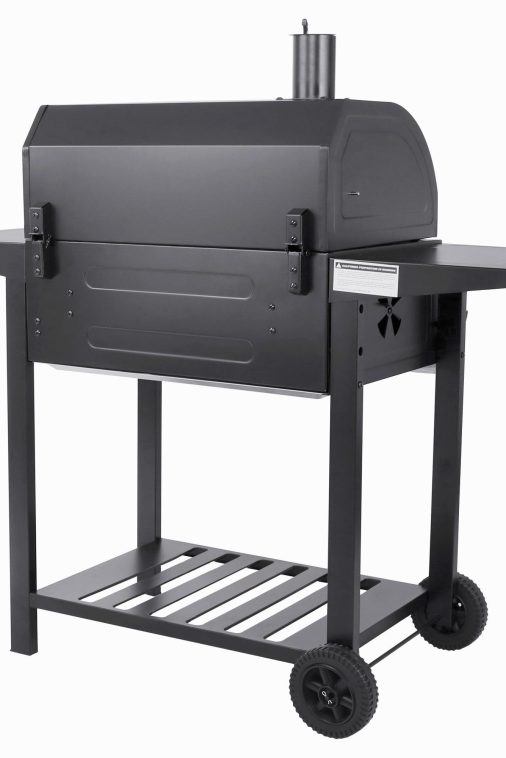 Royal Gourmet CD1824AX 24-Inch Charcoal Grill Outdoor BBQ Smoker Picnic Camping Patio Backyard Cooking, Black - Image 4