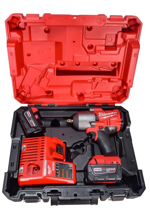 Milwaukee 2766-22 M18 FUEL High Torque 1/2 in. Impact Wrench with Pin Detent (Kit) - Image 8
