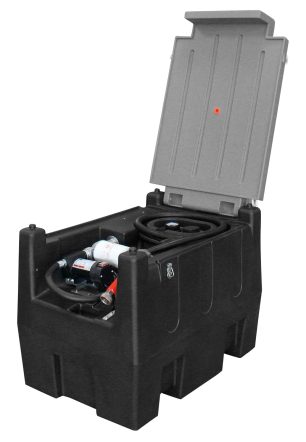 Zimtown Portable Diesel Tank, 58 Gallon Diesel Tank, Portable Fuel Tank, Black