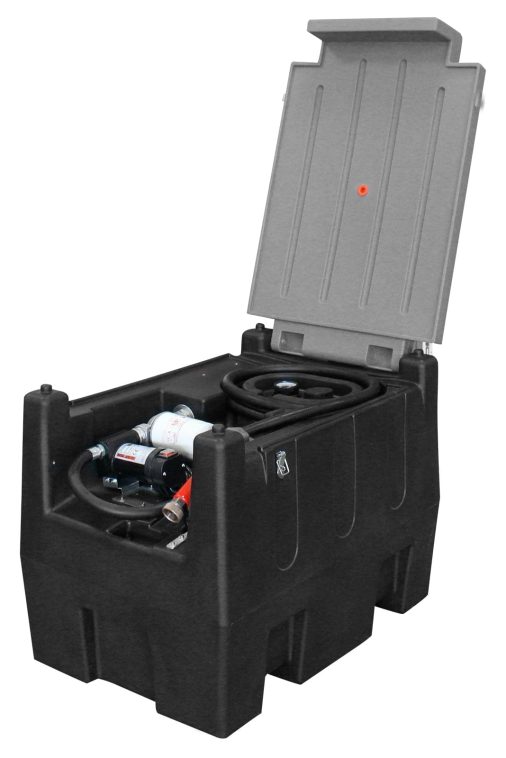Zimtown Portable Diesel Tank, 58 Gallon Diesel Tank, Portable Fuel Tank, Black