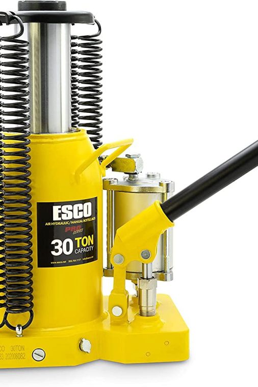 ESCO 30 Ton Had Pro Series Air Hydraulic Bottle Jack - Image 10