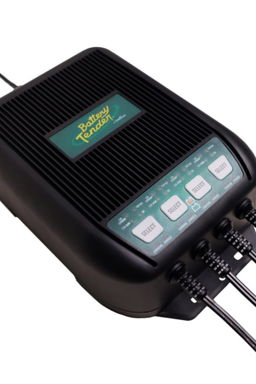 Battery Tender 4 Bank Multibank Charger - 12 AMP (3 AMPs Per Bank) - Selectable 12V / 6V - Smart and Switchable Multi Battery Charger and Maintainer for Marine Applications - 022-1004-DL-WH - Image 4